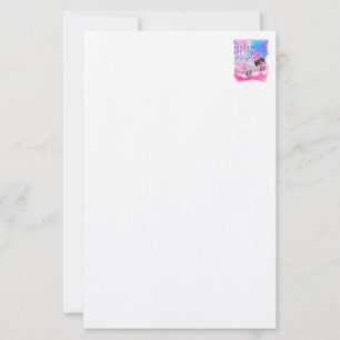 All American Sweetheart Dackel Pup Stationery Briefpapier
