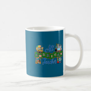 All American Teacher Patriotisches Unabhängigkeits Kaffeetasse