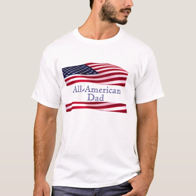 All-American-Vater-T - Shirt (Vorderseite)