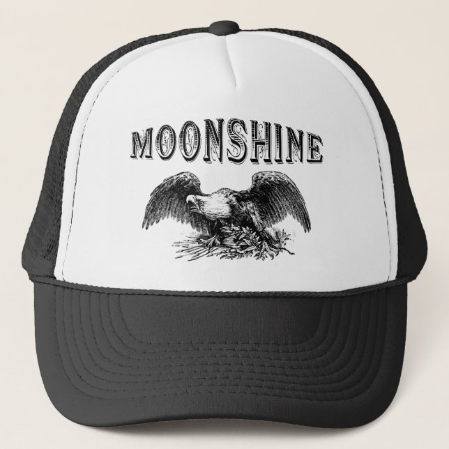 All-Amerikanischer Mondenscheinhut Truckerkappe (Vorderseite)