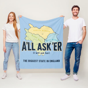 A'll Asker – Großartigster Staat Yorkshires Fleecedecke