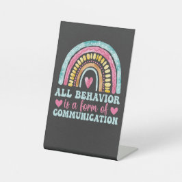 All Behavior Is A Form Of Communication Sockelschild