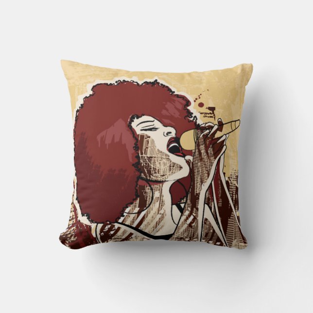 All das Jazz 2 Sided Kissen (Vorderseite)