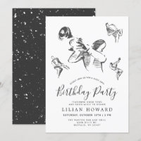 All das Jazz| Jazz Themed Birthday Party B/W