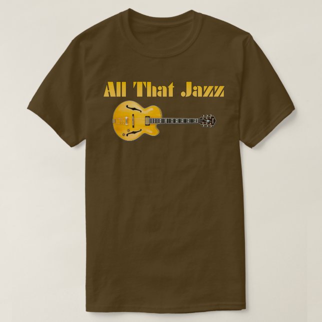 All das, was Jazz essenziell T-Shirt (Design vorne)