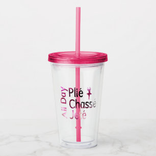 All Day Plies, Jagd, Jete Ballet Design Acryltrinkbecher