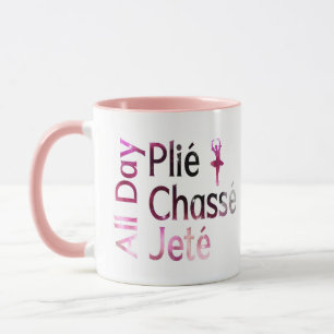 All Day Plies, Jagd, Jete Ballet Design Tasse