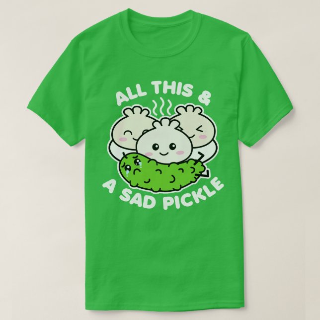 All dies und eine traurige Klappe T-Shirt (Design vorne)