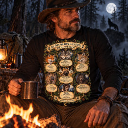 All Dogs Are Loyal Faithful Funny Wolfman Werewolf Tri-Blend Shirt