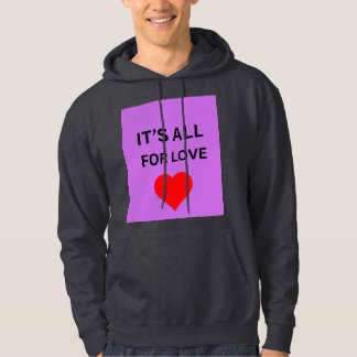 All for love Premium-Hoodie Hoodie