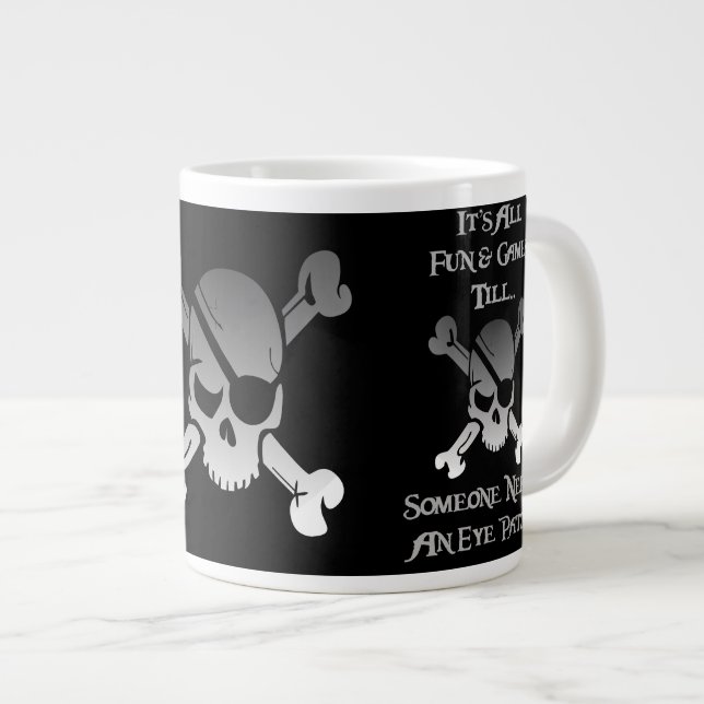 All Fun and Games 'Bis.. Jumbo-Tasse (Vorderseite Rechts)