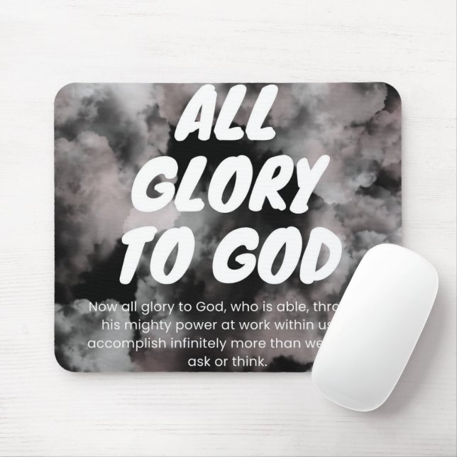 All Glory Mousepad (Mit Mouse)