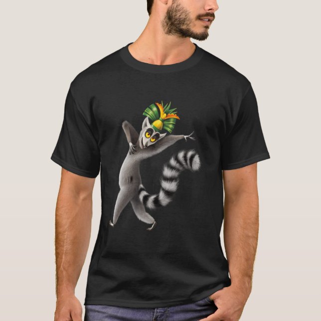 All Hail King Julien T-Shirt (Vorderseite)