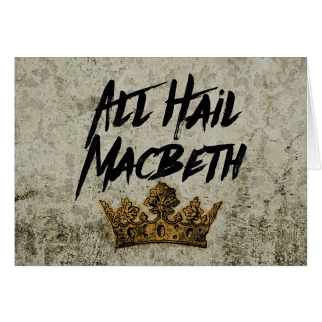 All Hail Macbeth (Vorderseite (Horizontal))