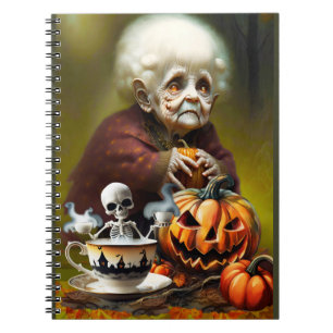 All Hallow Tea Time Notizblock