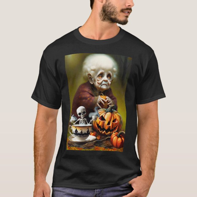 All Hallow Tea Time T-Shirt (Vorderseite)
