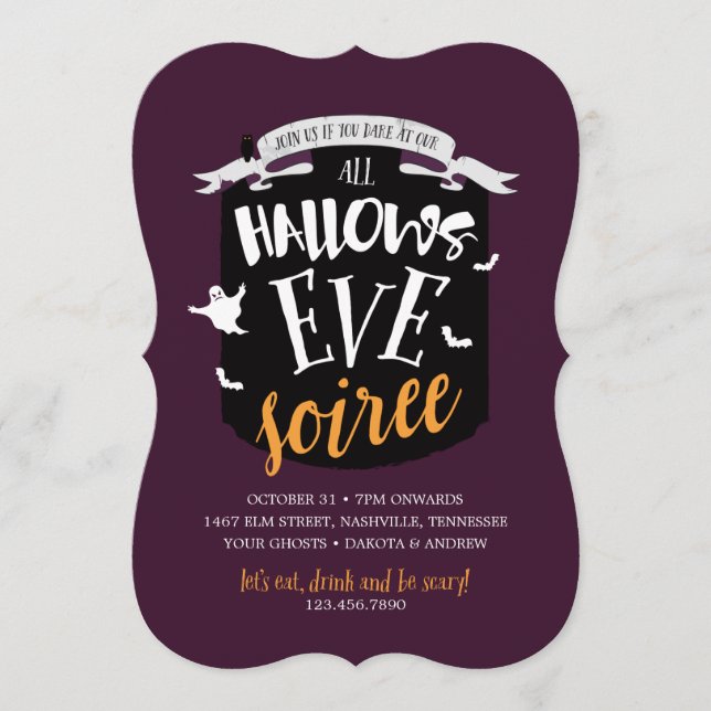 All Hallow's Eve Halloween Soirée (Vorderseite)