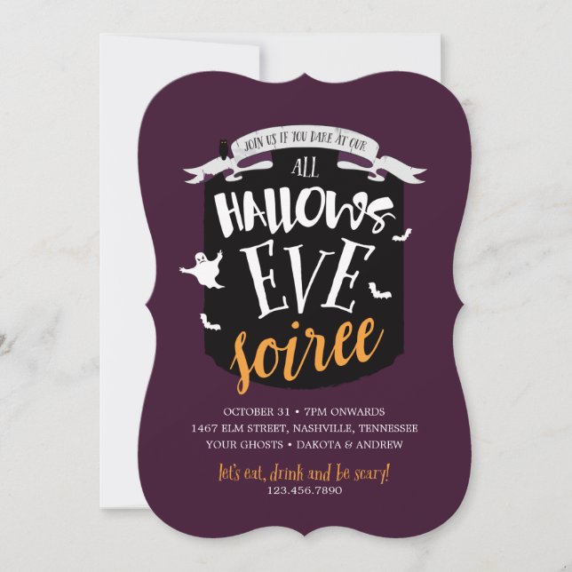 All Hallow's Eve Halloween Soirée (Vorderseite)