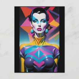 All Heart Plus Latex Postkarte