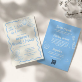 All I Sea is Love Bridal Shower Einladung