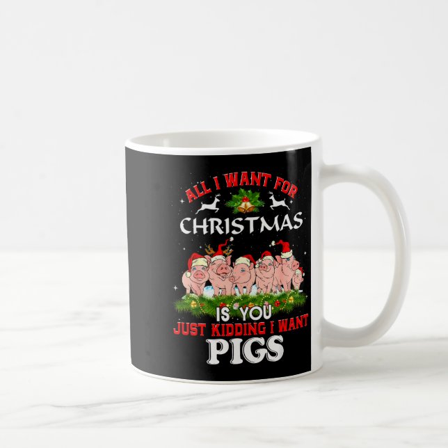 All I Want For Christmas Is A G Ugly Sweater  Kaffeetasse (Rechts)