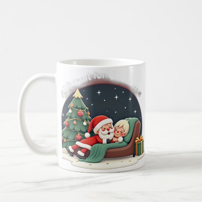 All I want for Christmas is a long nap Kaffeetasse (Links)