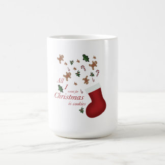all i want for christmas is cookie kaffeetasse