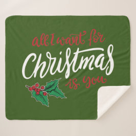 All I want for Christmas Sherpadecke