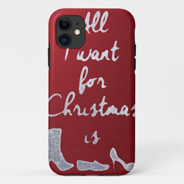 All i want for Crhristmas i… iphone Case-Mate iPhone Hülle (Rückseite)