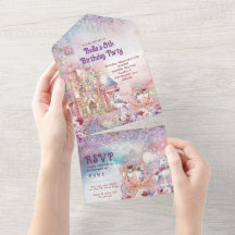 ALL IN ONE Birthday Einladung