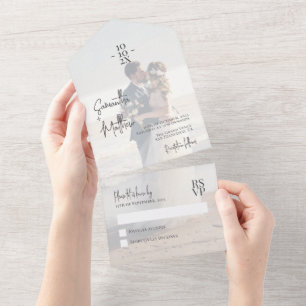 ALL IN ONE EINLADUNG