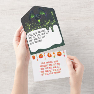 All in one Halloween Invite All In One Einladung