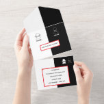 All-in-One Hochzeitseinladung All In One Einladung<br><div class="desc">Stringentes Design auch in diesem Bereich. Damit wird ihr Erscheinungsbild in allen Bereichen stimmig.</div>