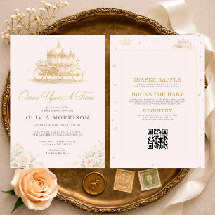 All in One Once Upon A Time Baby Shower Einladung