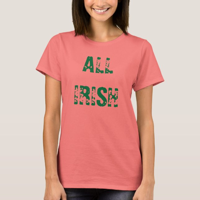 ALL IRISH - T - Shirt (Vorderseite)