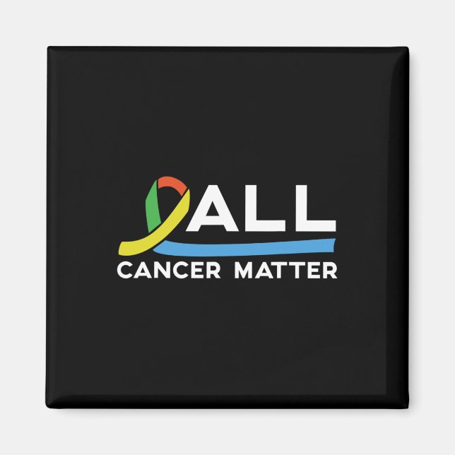 All Krebs Problem Weltkrebstag 1  Magnet (Vorne)