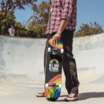 All Love Is Equal Pride LGBT Equal Rights Rainbow Skateboard<br><div class="desc">“All Love Is Equal” a retro & watercolor style rainbow design is perfect for pride and supporting love,  equality and raising awareness. This is a great gift Idea for Rainbow LGBTQ Lesbian Pan Trans Queer Cis gear perfect for Pride Month,  Pride Week with Rainbow Flag.</div>