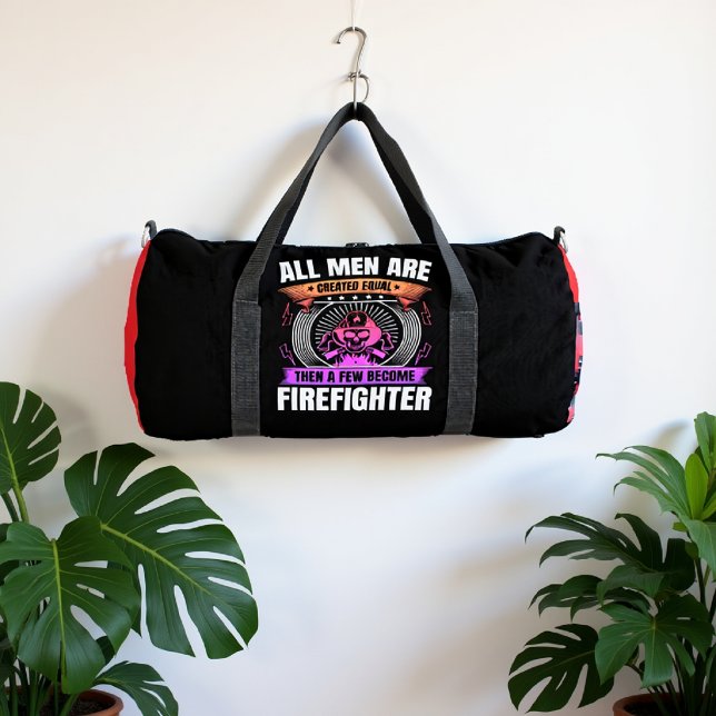 All Men Created Equal Firefighter Duffle Bag (Von Creator hochgeladen)