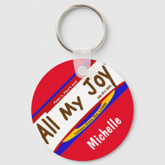 All My Joy Christlich Schlüsselanhänger (2.25")