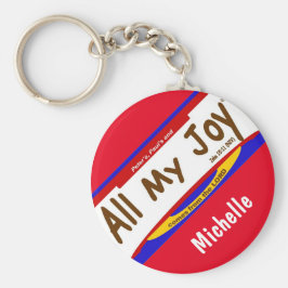 All My Joy Christlich Schlüsselanhänger (2.25")
