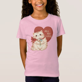 All My Love Tabby Cat T-Shirt