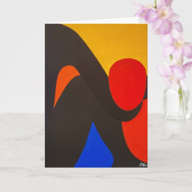 All Occasion Overwhelm Card Karte (Orchidee)