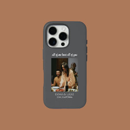 All of Me Loves All of You Custom Photo Collage iPhone 16 Pro Hülle