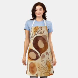 All-Over Print Apron, Medium Schürze