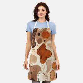 All-Over Print Apron, Medium Schürze