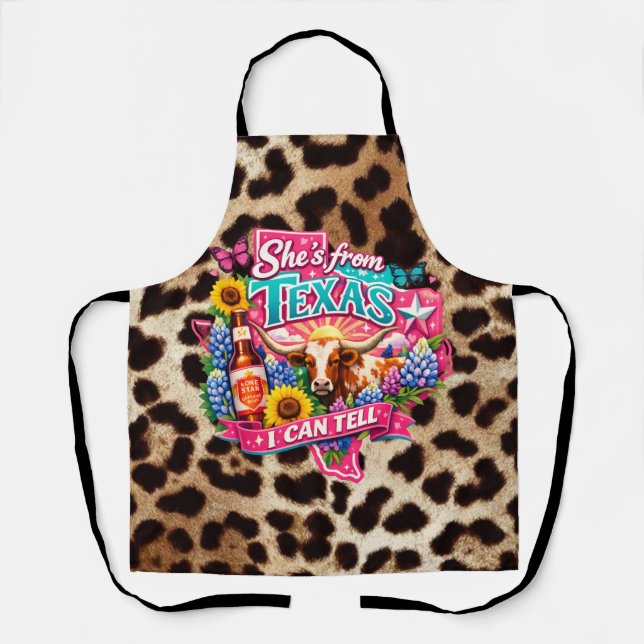 All-Over Print Apron Schürze (Vorderseite)