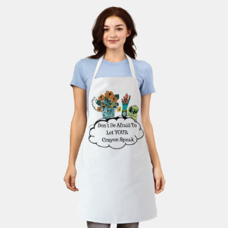 All-Over Print Apron Schürze