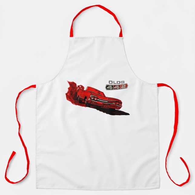 All-Over Print Apron Schürze (Vorderseite)