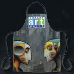 All-Over Print Apron Schürze<br><div class="desc">At Odds in the City</div>