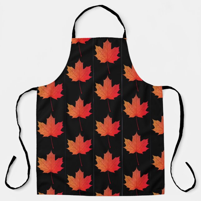 All-Over-Print-Fall-Schürze Schürze (Vorderseite)